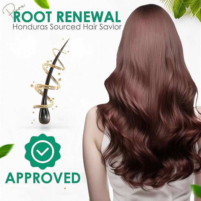 Batana Oil for Hair Growth - 100% Pure & Natural from Honduras, Batana Miracle Hair Loss Oil, Repairs Damaged Hair, For Thicker, Stronger Hair, 4.oz (1pcs)