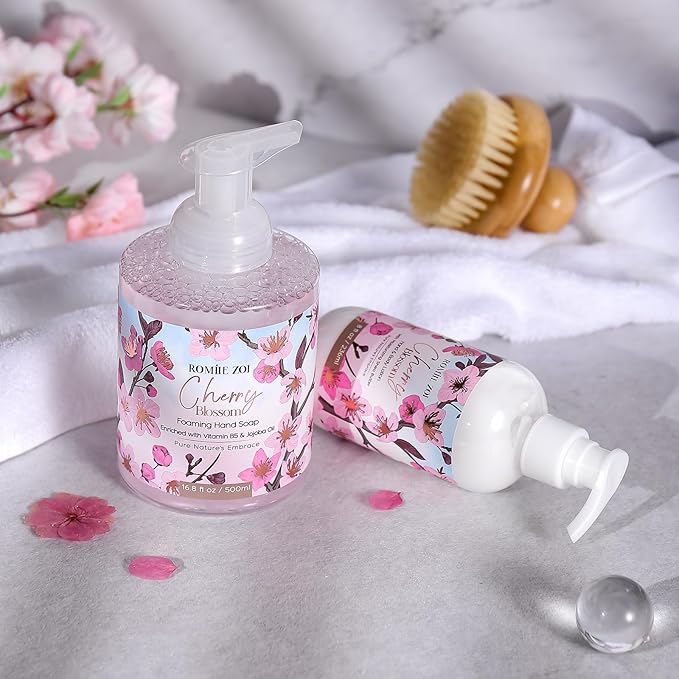 ROMIIE ZOI Daily Hand & Body Lotion with Moisturizing Shea Butter - Cherry Blossom - 236 ML / 8 FL OZ