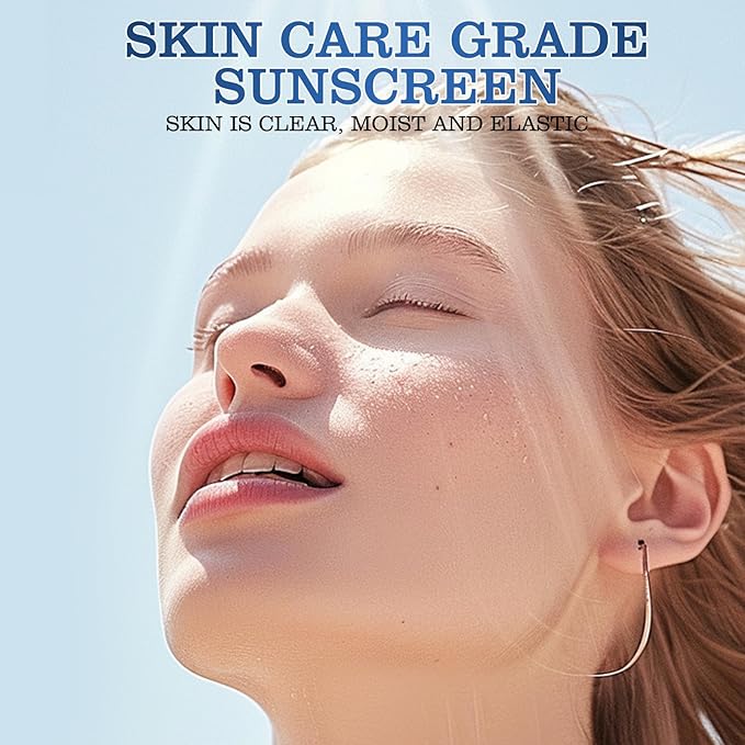 Sunscreen for Face, UV Defense Hydro Calming Sunscreen, SPF 50+, with Vitamin C, Moisturizing Daily Protection for Sensitive Skin, 1.7 Fl Oz