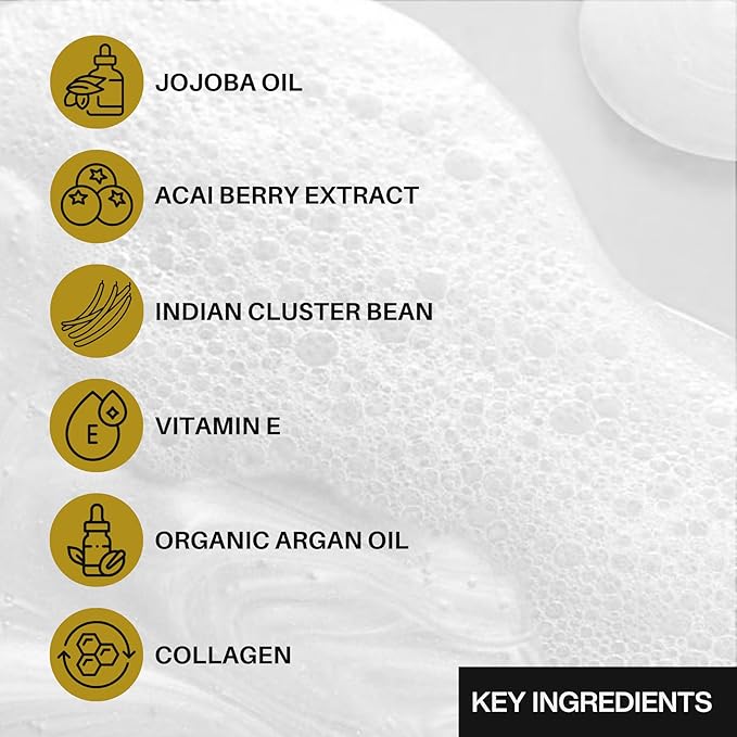 Cristian Rovere - Signature Shampoo - Infused With Collagen, Acai Extract & Organic Argan Oil - Sulfate Free & Paraben Free for All Hair Types - Strengthening & Hydrating Shampoo - 10 Fl Oz