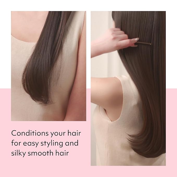 Mise En Scene Perfect Hair Perfume Conditioner - Styling Serum Conditioner - with Peony and Rose Scent, Styling Memory & Heat Protection, Enriched with Argan Oil, Daily Nourishing, 22.99 Fl. Oz.