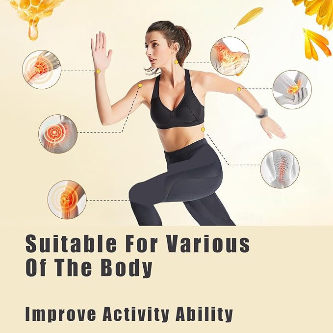 2 Bottles Bee Venom Joint Cream, Naturaly Soothing Balm for Knee, Neck, Back & Hands