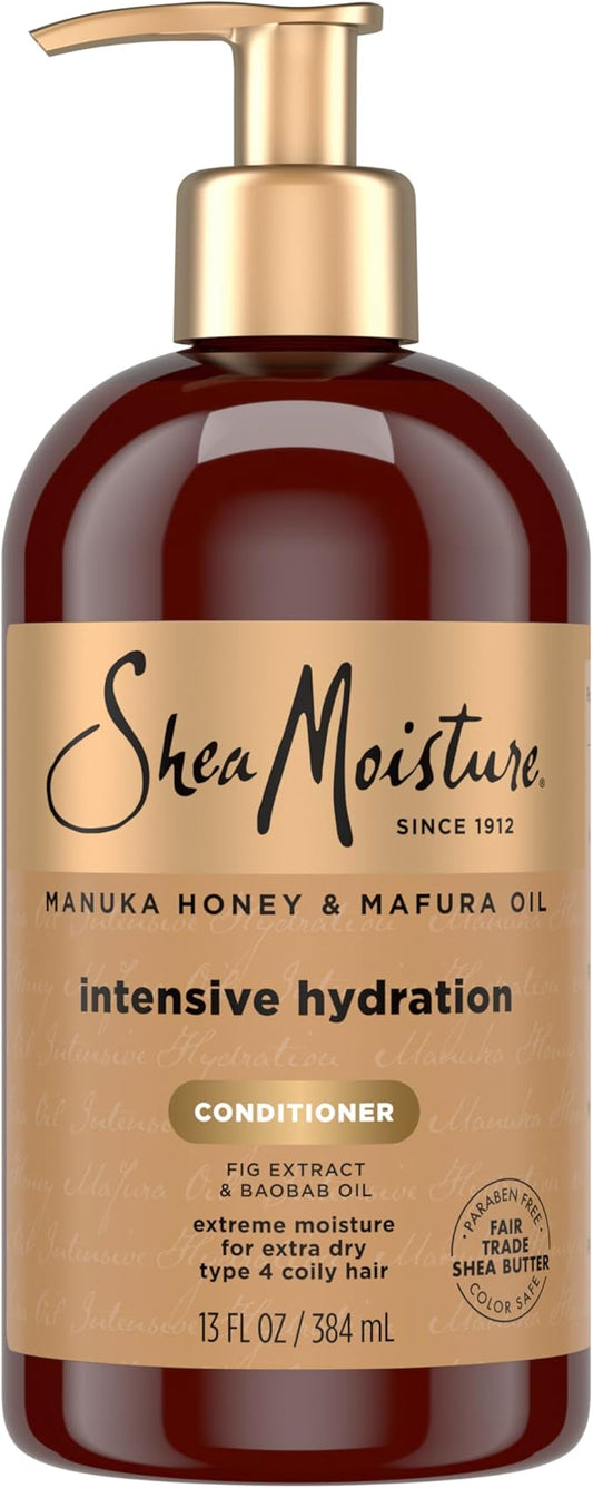 SheaMoisture Manuka Honey & Mafura Oil, Intensive Hydration Conditioner, 13 fl oz (384 ml)