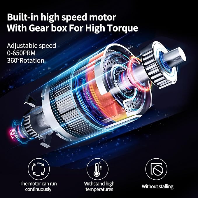 Electric Foot Callus Remover, 2-in-1 Feet Callus Remover, 2600mAh Battery, 9-Speed Adjustable Foot Grinding Tool, Includes 100 Sandpaper Sheets and Grinding Heads,Pedicure Tools for Dead Skin