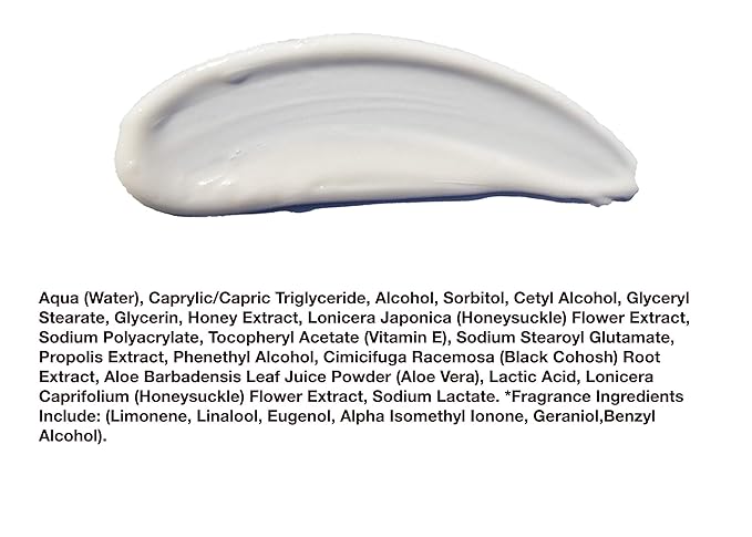 Hey Honey Skincare Relax - Instant Rosacea Relief Cream for Sensitive Skin | Calming Face Moisturizer for Facial Redness & Irritation | Dermatologist Tested, Oil-Free with Honey & Propolis | 2.2 Oz