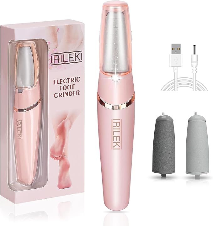 Upgraded Electric Callus Removers for Feet, Electric Foot Callus Remover, Rechargeable Portable Electronic Foot File Pedicure Tools, Professional Pedi Feet Care for Dry/Dead Skin, for Feet & Hands
