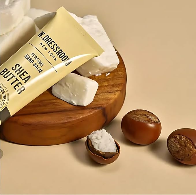 W.Dressroom Perfume Scented Hand Balm with 8% Shea Butter – Non-Greasy, Fast-Absorbing Korean Hand Cream for Dry Hands, Long-Lasting Scented Lotion, 75 ml