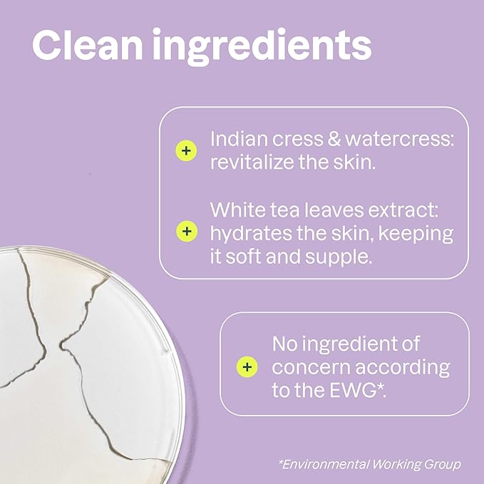 ATTITUDE Body Wash, EWG Verified Shower Gel, Dermatologically Tested, Plant and Mineral-Based, Vegan Personal Care Products, Coconut & Wild Berries, 16 Fl Oz (Pack of 6)