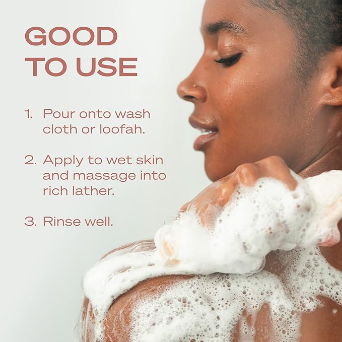 Hey Humans Rosewater Ginger Moisturizing Body Wash with Natural Ingredients & Jojoba Oil | Clean, Vegan, Sulfate Free Bath & Body Wash for Women | Recyclable Bottle, 14 fl. oz. - Pack of 3