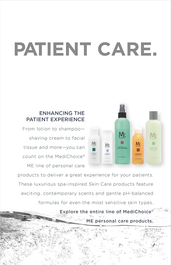 MediChoice Moisturizing Hand and Body Lotion for Sensitive Skin Fragrance-Free Flip-Top Bulk Travel Size 4 oz. Mini Lotions for Dry Hands and Body PC104FF Case 96