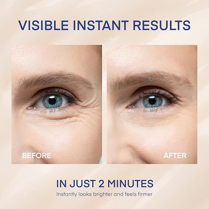 TEREZ & HONOR Anti-Aging Rapid Reduction Under-Eye Cream, Visibly and Instantly Reduces Wrinkles, Dark Circles and Eye Bags in 120 Seconds, Hydrates & Lifts Skin Rapid