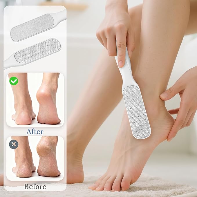 Manmihealth Silicone Back Scrubber & Soft Shower Brush, Silicone Scalp Massager, Toe Cleaning Brush Set 8 PCS, Body Foot Scrubber & Shampoo Brush Combination, with 4 Free Hooks (Style 1 Gray)