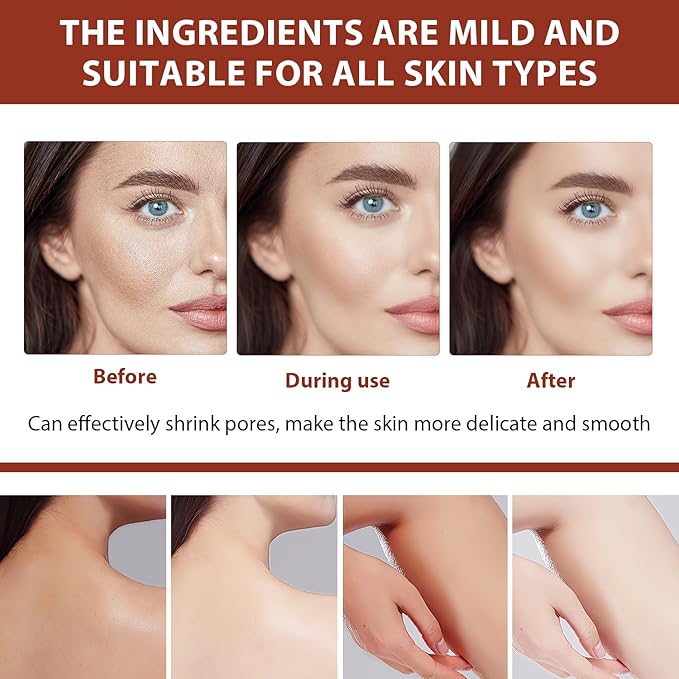 Purifying Exfoliating Gel, Facial Exfoliator Cleanser, Natural Exfoliating Gel Purifying Cream, Deep Cleansing Face and Body Exfoliator Scrub for All Skin (2 Pcs)