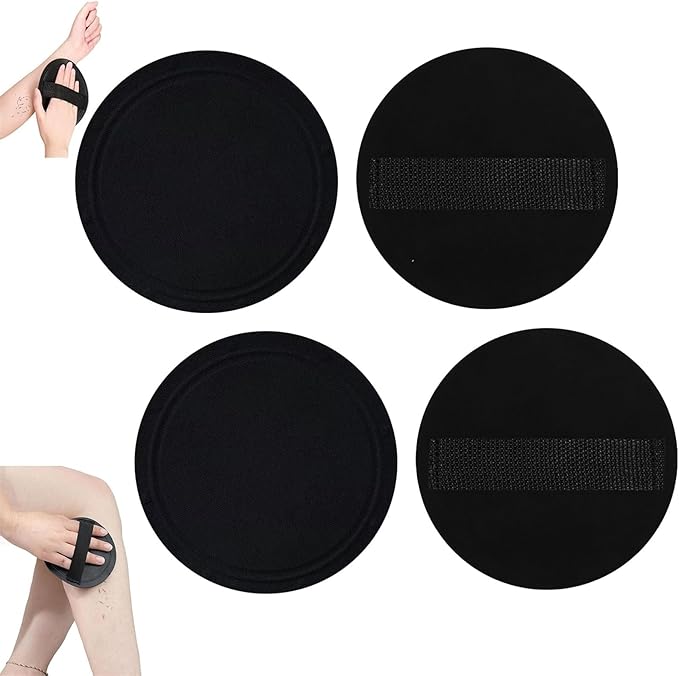 4 Counts Shower and Bath Tool, Deep Cleansing Bath and Shower Tool for All Kinds of Skin Massage and Removing Dead Skin, Fine Grain Easy to Remove Mud