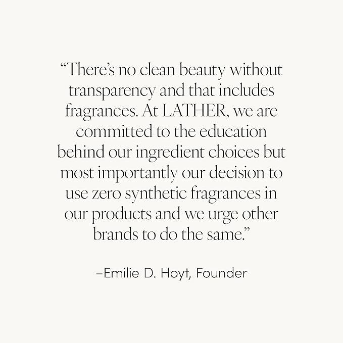 LATHER - Bamboo Lemongrass Natural Body Wash, 8 fl oz - Shower Gel Cleanser - Body Soap - Essential Oils - Green Tea, Aloe Vera, Jasmine - All Skin Types, Vegan, Cruelty Free - Beauty & Skincare