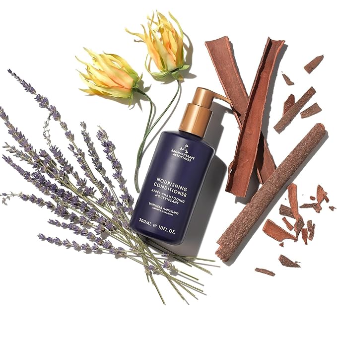 Aromatherapy Associates Balance Replenishing Conditioner, Hydrating Vegan Conditioner for Women and Men with Lavender & Ylang Ylang, Daily Hair Care for Dry or Oily Hair, 10 fl oz