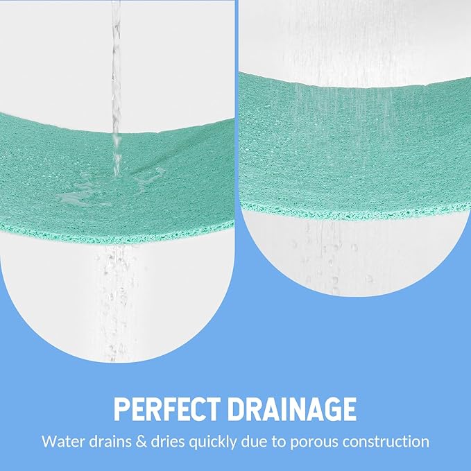 Non-Slip Bathtub Mat, Anti Slip Shower Mat, Fast Drying Bathtub Mats, Foot Scrubber Mat, Anti Slip Mat for Tub, Floor, Bathroom, Kitchen, Home, Hotel (Light Green 40"×28")