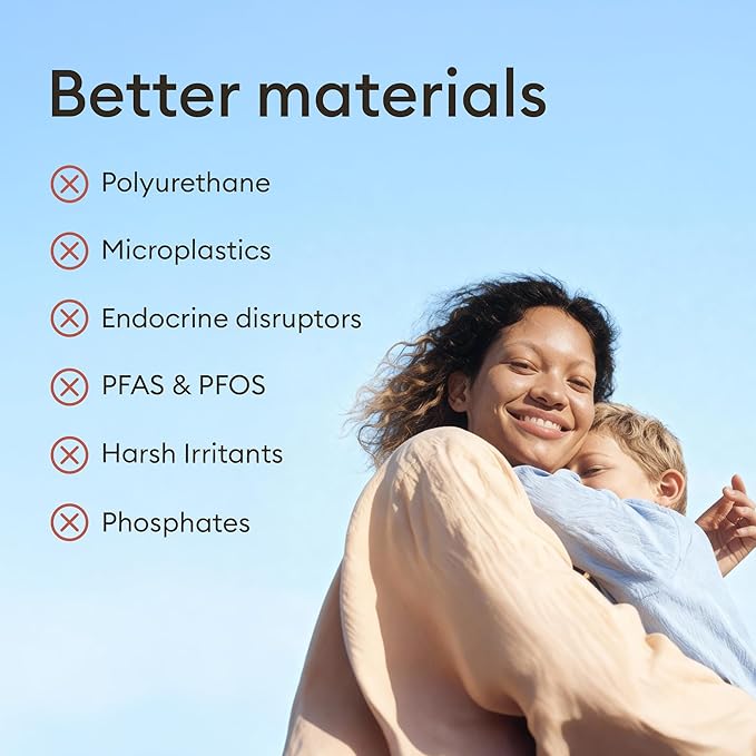 Vove Scrub Sponges 4 Pack, Cellulose & Cotton with Natural Loofah, Eco-Friendly Loofah Dish & Kitchen Sponges, Bathroom Scrubbing Pads, FSC-Certified Packaging