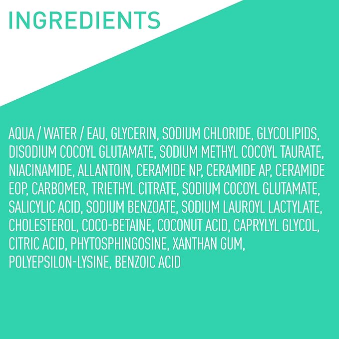 CeraVe Balancing Air Foam Face Wash, Foaming Facial Cleanser For Combination Skin, 8HR Oil Control + 24HR Hydration, Fragrance-Free & Non-Comedogenic, With Glycolysine™ & 3 Essential Ceramides, 8oz