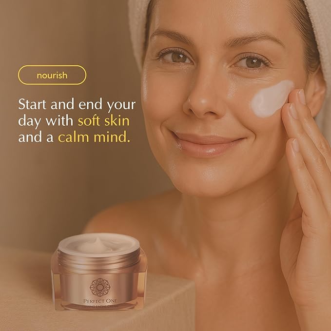 PERFECT ONE Firming Face Cream – Anti-Aging Collagen Moisturizer with Hyaluronic Acid, Niacinamide, and Squalane for firmer, brighter hydrated skin – All-in-One Skin Tightening Facial & Eye Cream, 50g