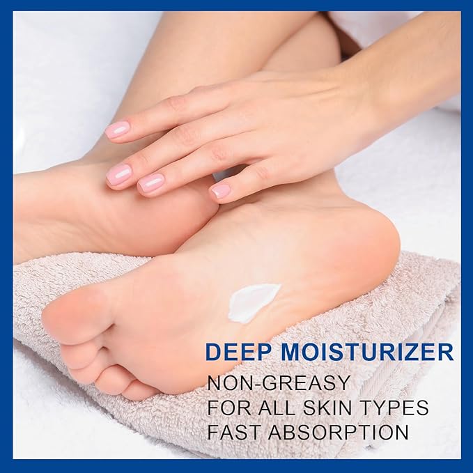 Urea Foot Cream, 42 Percent Urea Cream plus 2% Salicylic Acid Cracked Heel Repair Cream for Feet and Hand Foot Cream for Callus Remover & Nourishes Soften for Hand Foot And Body Care, 100g