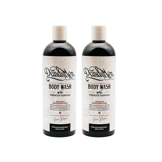 Hydrating Bodywash for Men – 16oz (2-pack, Tobacco Vanilla)