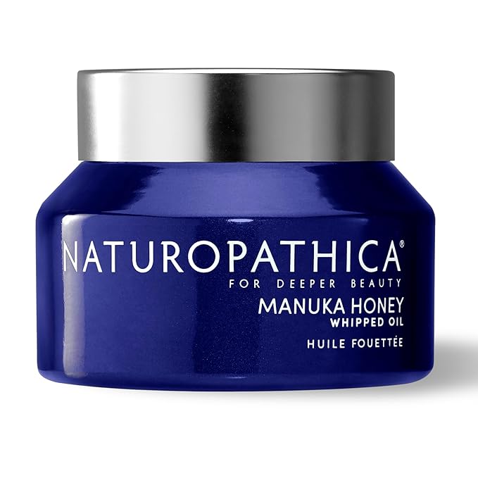 Naturopathica Manuka Honey Whipped Oil, Hydrating Cream to Oil Face Moisturizer, Facial Oil to Nourish & Protect Skin, Rich Antioxidant Oil for Face 1.69 fl oz