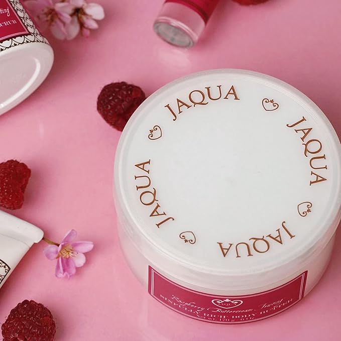 Jaqua Body Butter - Raspberry Buttercream Frosting Fragrance with Shea Butter
