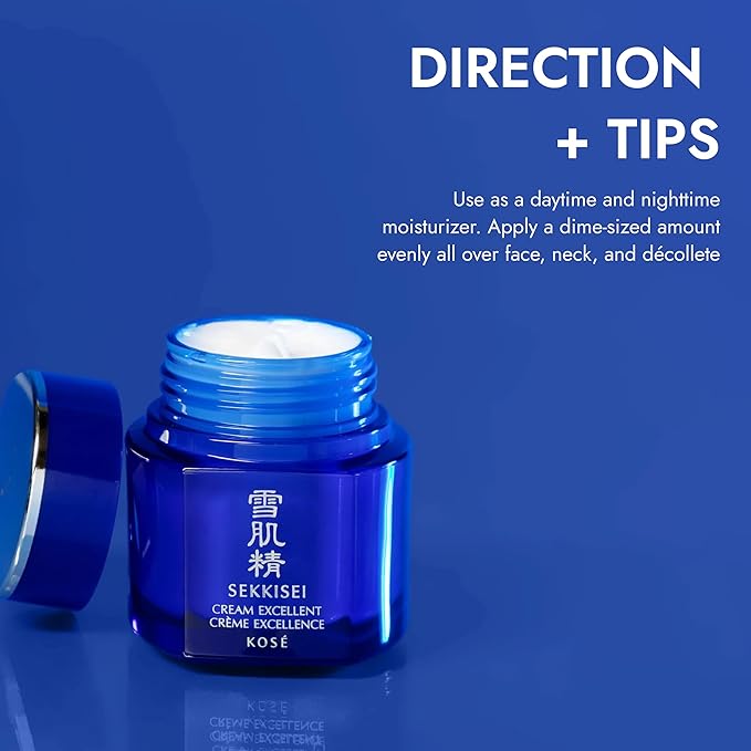 SEKKISEI Cream Excellent, Facial Moisturizer, 1.7 Ounce