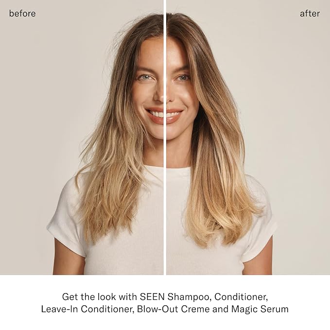 SEEN Leave-In Conditioner - Leave-In Hair Conditioner & Heat Protectant Spray- Detangles & Hydrates- Formulated without Parabens, Sulfates or Phthalate (Scented)