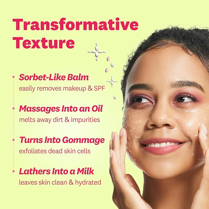 The Face Shop Rice Water Bright Cleansing Balm, Removes Makeup & SPF, 4-in-1 Makeup Remover, for All Skin Types, Korean Rice Extract, Lavender Oil, 100ml / 3.3 fl. oz.