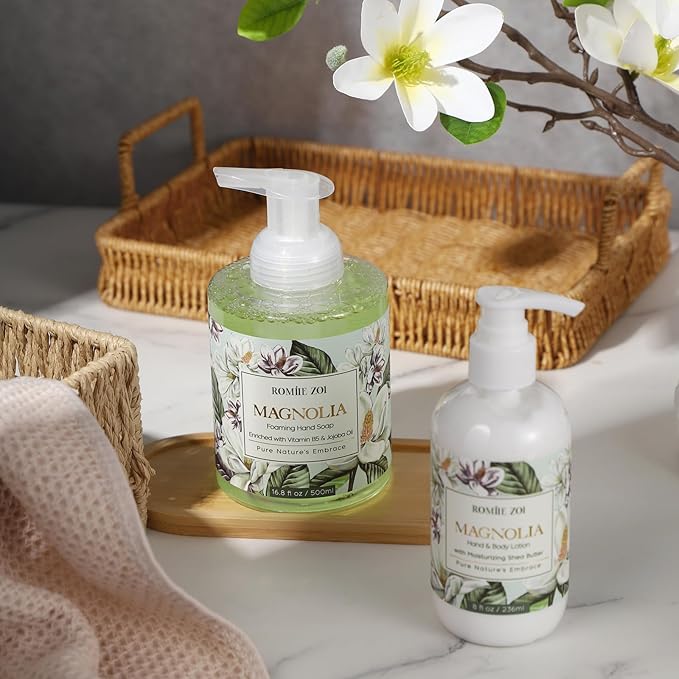 ROMIIE ZOI Daily Hand & Body Lotion with Moisturizing Shea Butter - Magnolia - 236 ML / 8 FL OZ