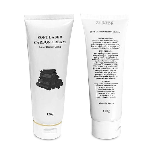 XLARGE 120ML Carbon Peel Cream Gel for Skin Rejuvenation Black Doll,Facial Skin Deep Cleaning with Carbon Gel Nano Activated Carbon for Laser Carbon Cream MADE IN KOREA-L8