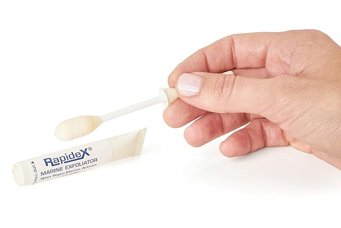 Repechage Rapidex Marine Exfoliator - Natural Facial Exfoliating Scrub with Glycolic & Alpha Hydroxy Acids - Deep Pore Cleansing Gentle Face Exfoliator for Anti-Aging