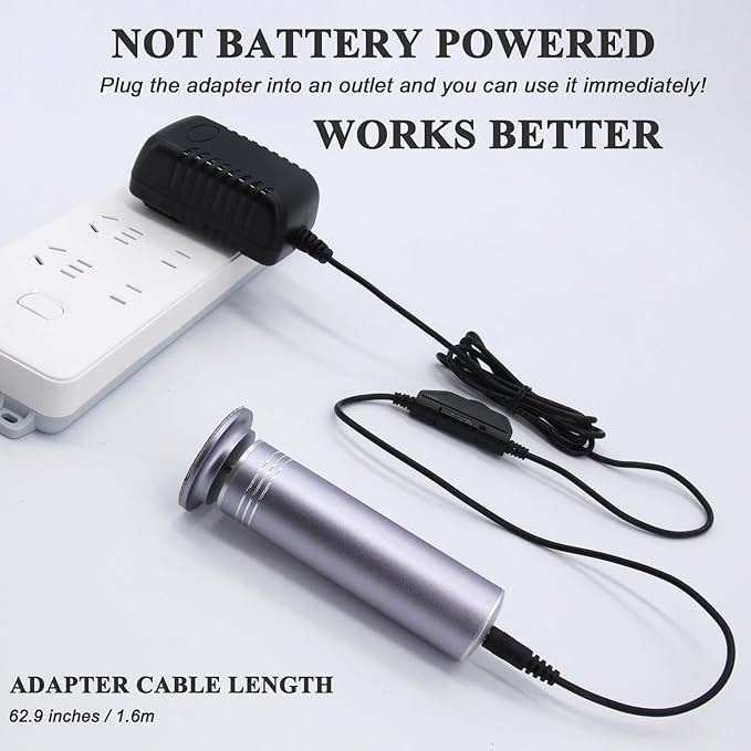 Upgraded Electric Callus Remover for Feet 1200RPM, Adjustable Speed Professional Electric Foot File Sander Pedicure Tools with 60pcs Sandpaper Discs Dead Skin Remover, with Clean Brush (FCR-02 Gray)