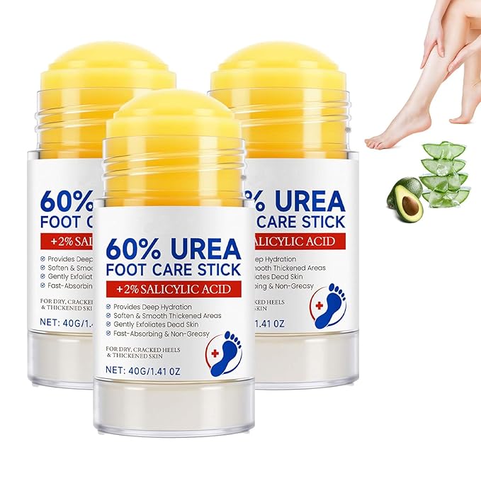 Hydrating and Anti-Cracking Foot Cream, 2025 Moisturising and Relieves Cracking and Dryness Foot Cream, Hand and Foot Repair Cream for Women & Men Callused, Feet, Knee, Elbow, Hand (WHA-3PCS, #01)