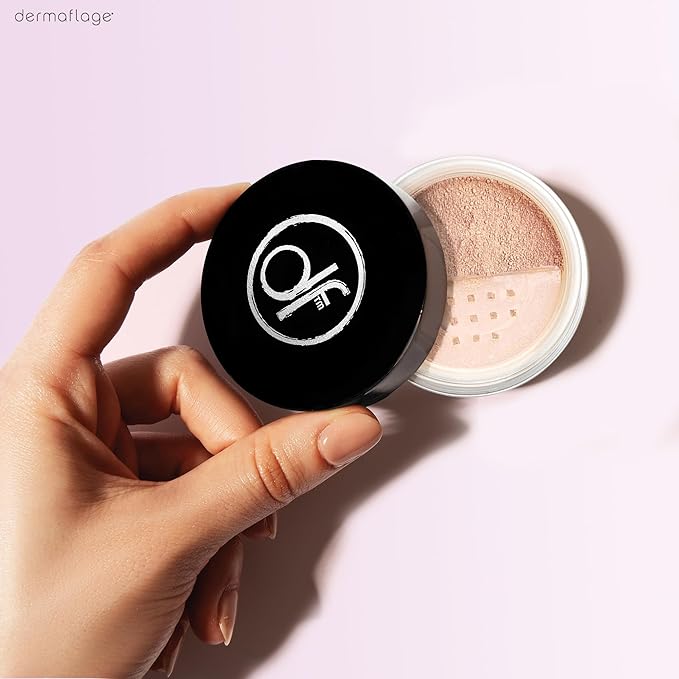 Mineral Powder Foundation for Sensitive Skin, Powder Sunscreen with SPF 26, All Natural Ingredients, Anti-oxidant protection, Made in the Shade by Dermaflage, 5g (Medium Cool)