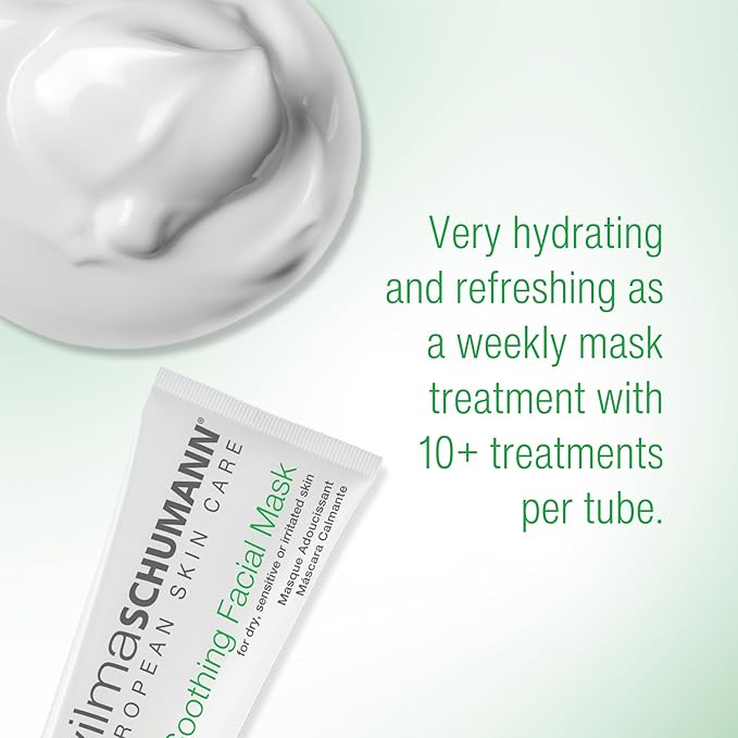 WILMA SCHUMANN Soothing Facial Mask, Dry Skin Face Mask, 3.5 oz