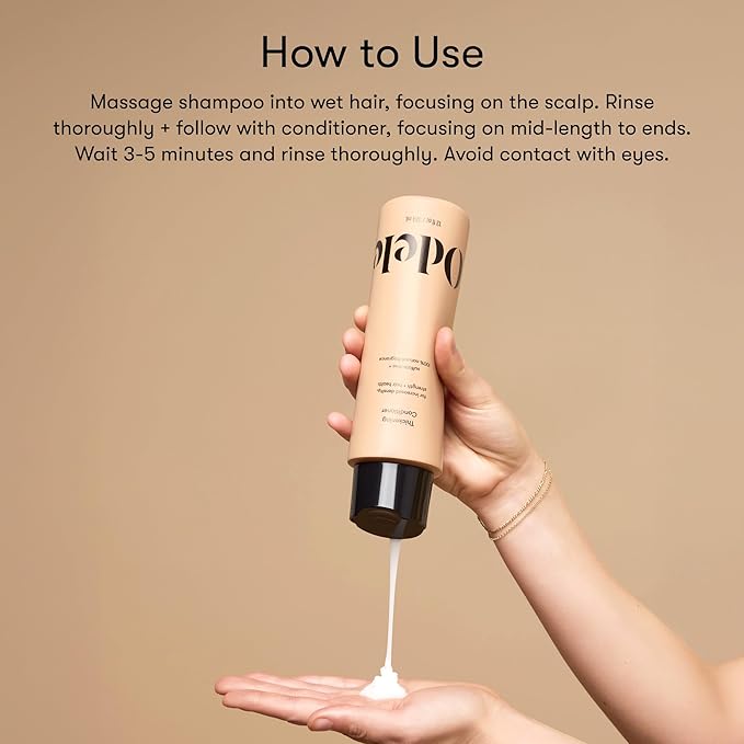 Odele Hair Thickening Shampoo and Conditioner Gift Set, Increases Density & Strength, for Straight or Wavy Hair Types, 13 Fl Oz Each (Pack of 2)