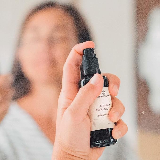 Annmarie Skin Care Neroli Toning Mist - Hydrating Organic Aloe Vera Infusion, Refreshing & Soothing Toner for Dry, Dull Skin, Suitable for All Skin Types (50mL, 1.7 fl oz)