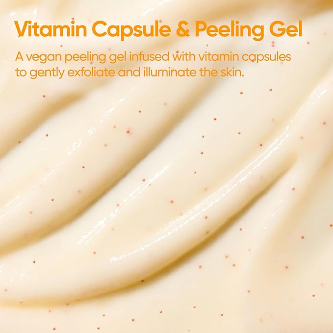 BANILA CO Clean it Zero Brightening Peeling Gel | Gentle Exfoliating Scrub with Mandarin Orange Extract, Korean Skincare for Smooth & Radiant Skin (120ml / 4.05 fl.oz)