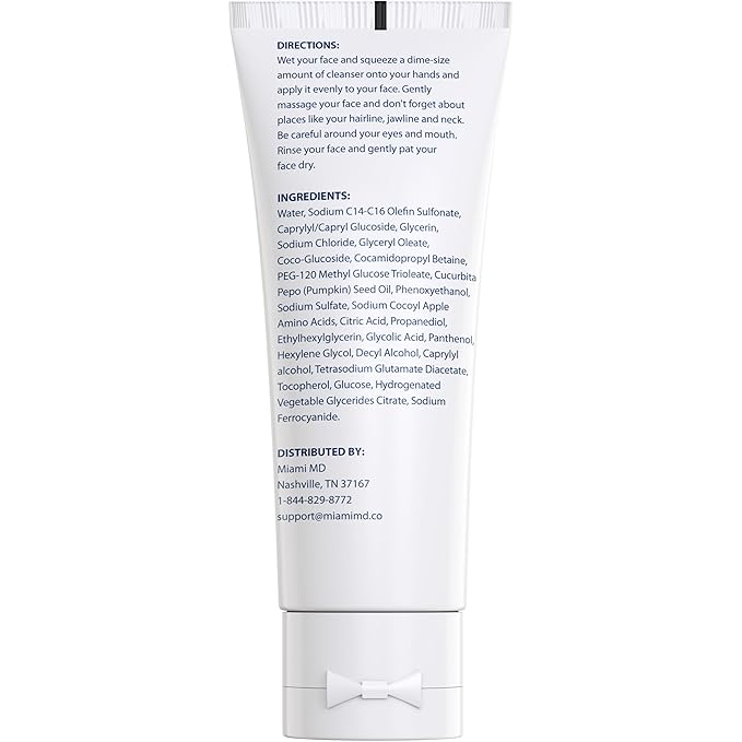 Face Wash (3.75oz) Face Cleanser for Women - Premium Facial Cleanser for Women - Foaming Facial for Hydrating and Moisturizing Skin for All Skin Type