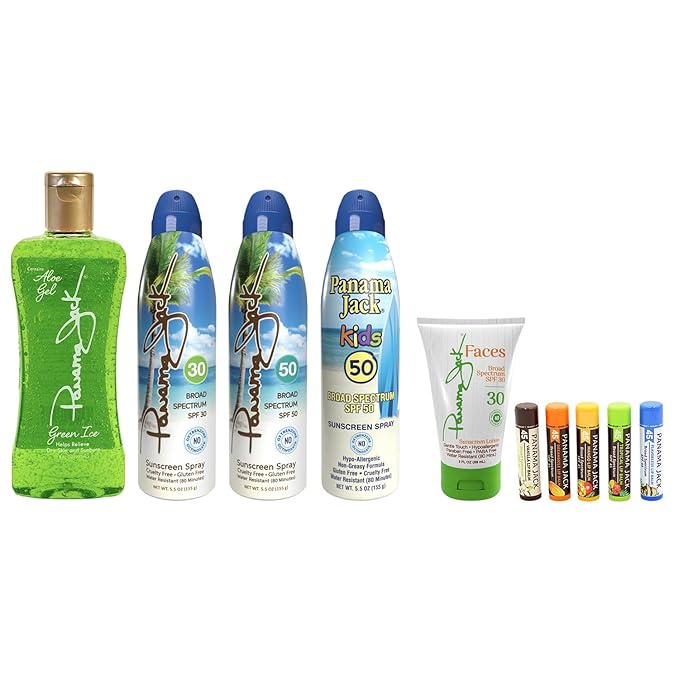 Panama Jack Family Fun Sunscreen Pack