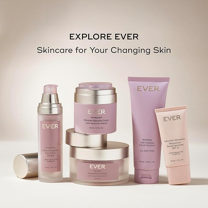 EVER Daylight Radiance Tinted Moisturizer SPF 32 — Mineral Broad-Spectrum + Hydrating Coverage, Lightweight Glow Enhancer - Shade: Clear