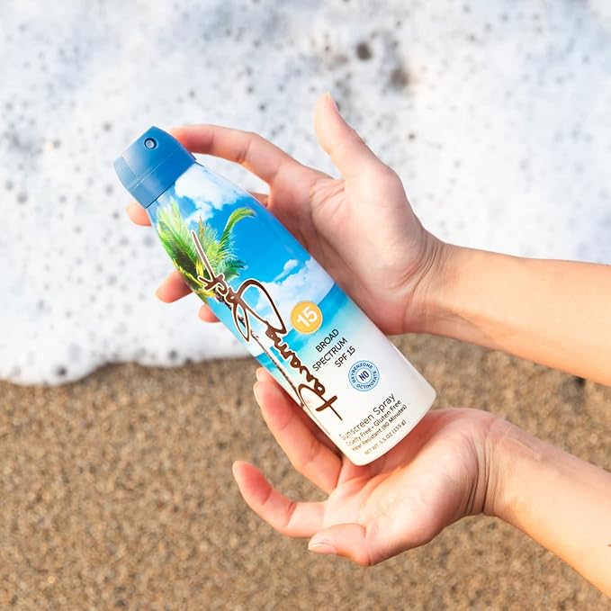 Panama Jack Continuous Spray Sunscreen, Spf 15, 5.5 Ounce