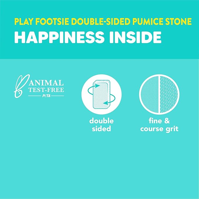 Onyx Professional 2 in 1 Pumice Stone, 100% Siliglass Callus Remover for Feet, Elbows, Knees, Dead Skin, Heels, Hands, Foot File Scrubber Exfoliator Removes Hard, Rough, Dry Skin (2 Pack)