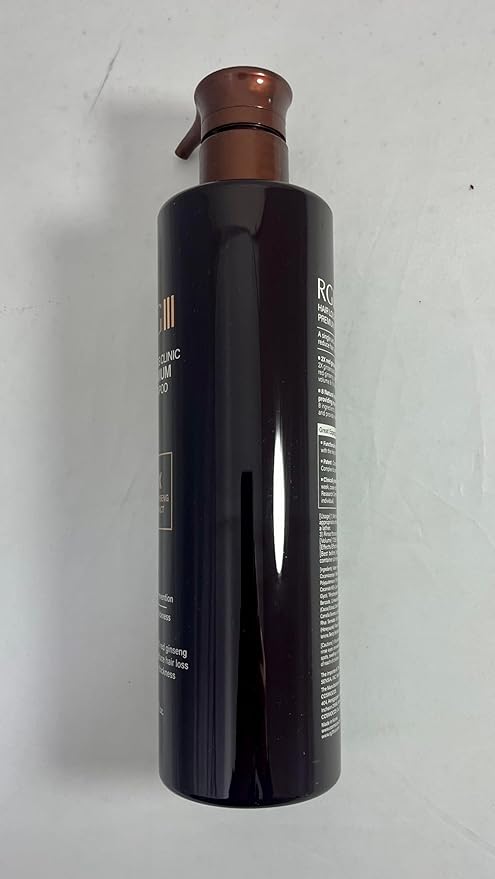 RG3 RGIII PREMIUM HAIR LOSS CLINIC SHAMPOO (ONE BOTTLE)