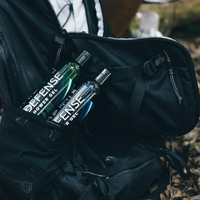 Defense Soap Tea Tree Body Wash | All Natural Organic Shower Soap for Athletes | Odor Control & Skin Fungal Protection for Sports, Post Workout & Recovery - 8 oz