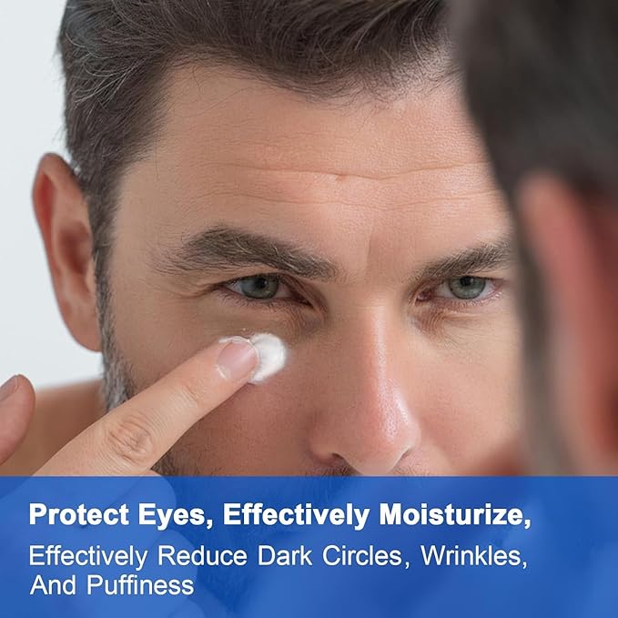 Retinol Eye Cream, Hydrating & Firming Under Eye Cream for Men, Reduces Dark Circles, Wrinkles & Puffiness, Nourishing Elastic Formula, 20g / 0.7 fl.oz