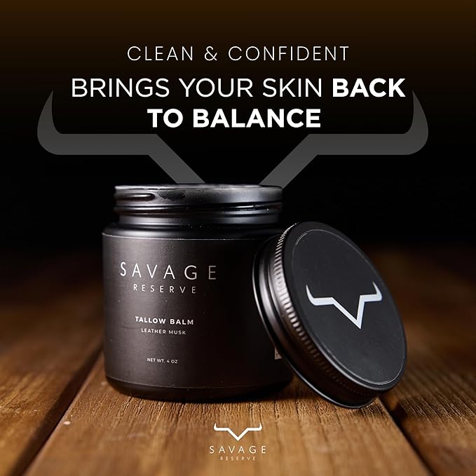 Beef Tallow Lotion for Face, Neck and Hands – Whipped Grass-Fed & Finished Tallow Balm with Manuka Honey & Olive Oil – No Seed Oils – All-In-One Cream Moisturizer for Skin – 4 oz